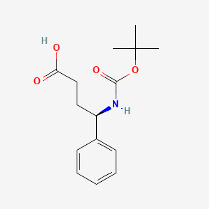 (R)-4-((tert-Butoxycarbonyl)amino)-4-phenylbutanoic acid