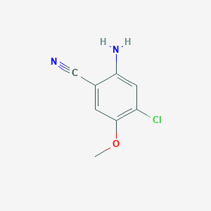 2-Amino-4-chloro-5-methoxybenzonitrile
