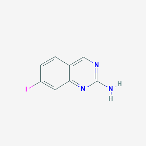 molecular formula C8H6IN3 B6592341 7-Iodoquinazolin-2-amine CAS No. 1935610-10-8