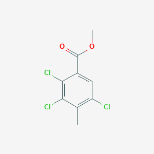molecular formula C9H7Cl3O2 B6592428 Methyl 2,3,5-trichloro-4-methylbenzoate CAS No. 203573-15-3