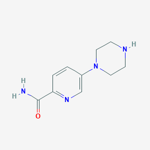 5-(Piperazin-1-yl)picolinamide