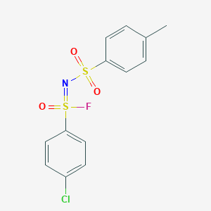 molecular formula C13H11ClFNO3S2 B6592572 SulfoxFluor CAS No. 2143892-50-4