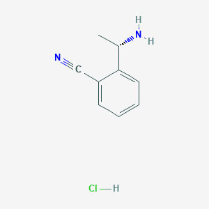 (S)-2-(1-aminoethyl)benzonitrile hydrochloride