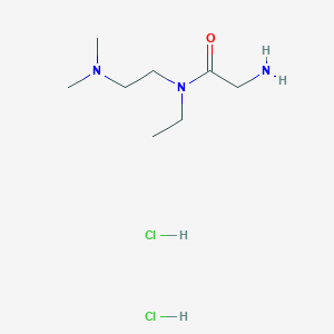 2-Amino-N-(2-(dimethylamino)ethyl)-N-ethylacetamide dihydrochloride