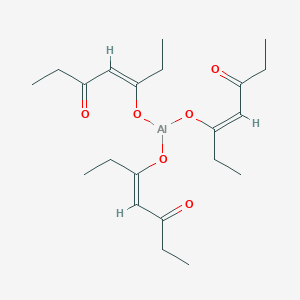 molecular formula C21H33AlO6 B6592835 Aluminum 3,5-heptanedionate CAS No. 25325-54-6