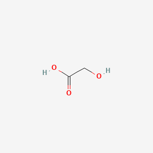 molecular formula C2H4O3<br>HOCH2COOH<br>C2H4O3 B6592874 Glycolic acid CAS No. 26124-68-5