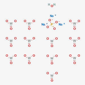 molecular formula H3Na3O41PW12 B6592973 Sodium phosphotungstate monohydrate CAS No. 312696-30-3