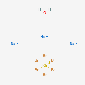 molecular formula Br6H2Na3ORh B6592996 Sodium hexabromorhodate(III) hydrate CAS No. 32572-90-0