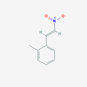 molecular formula C9H9NO2 B6593045 1-Methyl-2-(2-nitroethenyl)benzene CAS No. 34222-71-4