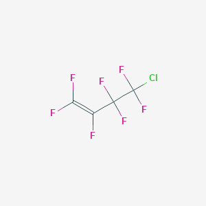 molecular formula C4ClF7 B6593127 4-Chloroheptafluorobut-1-ene CAS No. 378-81-4
