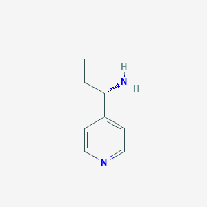 (S)-1-(pyridin-4-yl)propan-1-amine