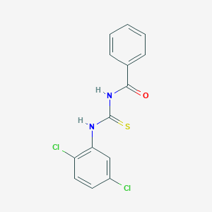 N-[(2,5-dichlorophenyl)carbamothioyl]benzamide