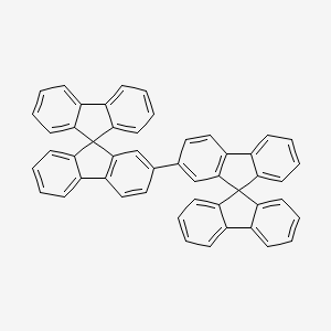 molecular formula C50H30 B6593608 2-(9,9-Spirobifluoren-2-yl)-9,9-spirobifluorene CAS No. 664345-18-0