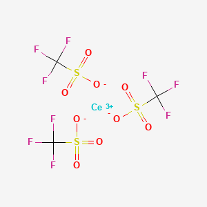 molecular formula C3CeF9O9S3 B6593674 Cerium(III) Trifluoromethanesulfonate CAS No. 698999-65-4