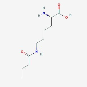 molecular formula C10H20N2O3 B6593737 H-Lys(butyryl)-OH 