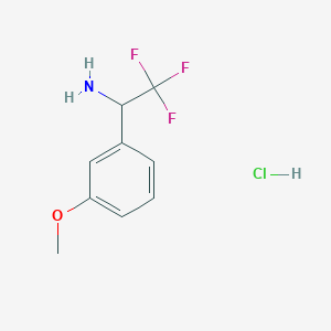 2,2,2-Trifluoro-1-(3-methoxyphenyl)ethanamine hydrochloride