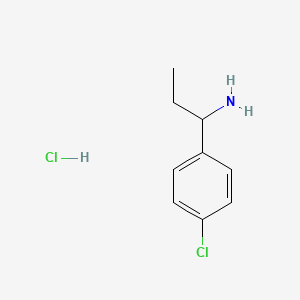 1-(4-Chlorophenyl)propan-1-amine hydrochloride