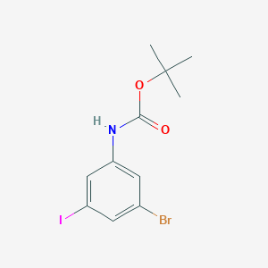 tert-Butyl (3-bromo-5-iodophenyl)carbamate