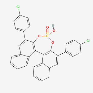 (11bR)-2,6-Bis(4-chlorophenyl)-4-hydroxydinaphtho[2,1-d:1',2'-f][1,3,2]dioxaphosphepine 4-oxide
