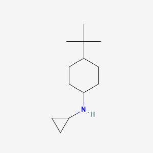 4-tert-butyl-N-cyclopropylcyclohexan-1-amine