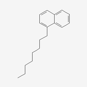 molecular formula C18H24 B6594295 1-Octylnaphthalene CAS No. 2876-51-9