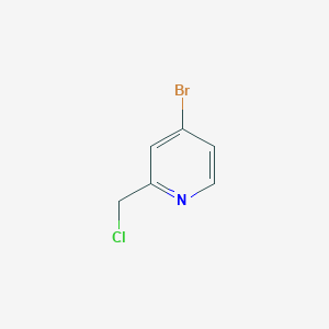 molecular formula C6H5BrClN B6594334 4-Bromo-2-(chloromethyl)pyridine CAS No. 1001463-32-6