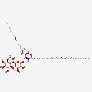 molecular formula C54H103NO13 B6594395 N-(tetracosanoyl)-1-b-lactosyl-sphing-4-enine CAS No. 105087-85-2