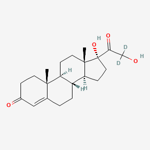 molecular formula C21H30O4 B6594704 Cortodoxone-d2 CAS No. 1271728-08-5