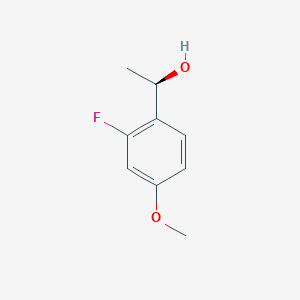 molecular formula C9H11FO2 B6594731 (1R)-1-(2-Fluoro-4-methoxyphenyl)ethan-1-ol CAS No. 1309598-70-6
