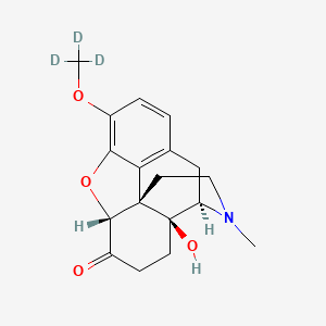 molecular formula C18H21NO4 B6595005 Oxycodone-(methoxy-d3) CAS No. 160227-46-3
