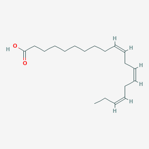 molecular formula C19H32O2 B6595175 10,13,16-Nonadecatrienoic acid, (10Z,13Z,16Z)- CAS No. 19934-77-1