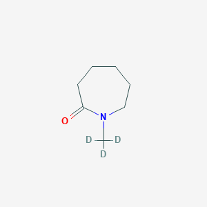 molecular formula C7H13NO B6595208 N-Methyl-D3-caprolactam CAS No. 203645-60-7