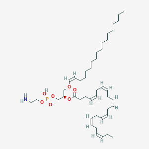 1-1(Z)-Octadecenyl-2-docosahexaenoyl-sn-glycero-3-PE