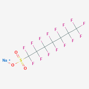 molecular formula C7F15NaO3S B6595325 Pentadecafluoroheptane-1-sulfonic acid sodium salt CAS No. 21934-50-9