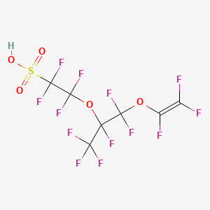 molecular formula C7HF13O5S B6595464 Perfluoro-3,6-dioxa-4-methyl-7-octenesulfonic acid CAS No. 29311-67-9