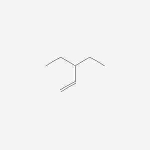 molecular formula C7H14 B6595685 3-Ethyl-1-pentene CAS No. 4038-04-4