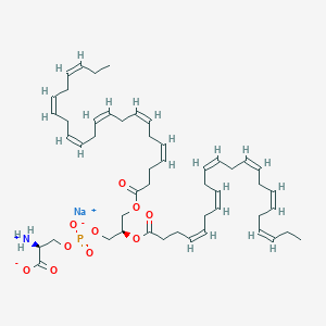 22:6 PS, 1,2-didocosahexaenoyl-sn-glycero-3-phospho-L-serine (sodium salt), chloroform