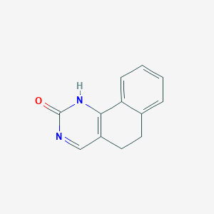 molecular formula C12H10N2O B6595800 5,6-Dihydrobenzo[h]quinazolin-2-ol CAS No. 4786-77-0