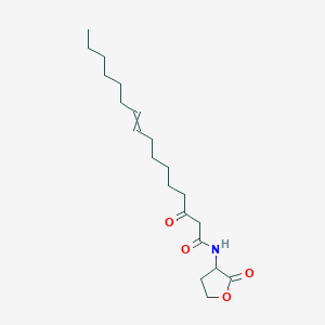 3-oxo-N-(2-oxooxolan-3-yl)hexadec-9-enamide