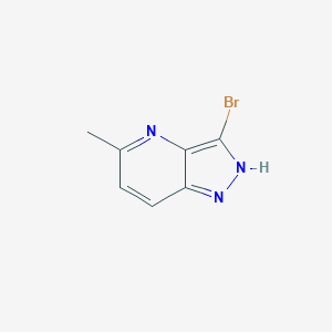 3-Bromo-5-methyl-1H-pyrazolo[4,3-b]pyridine