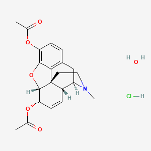 Heroin hydrochloride monohydrate