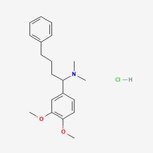 molecular formula C20H28ClNO2 B6595929 Vetrabutine hydrochloride CAS No. 5974-09-4