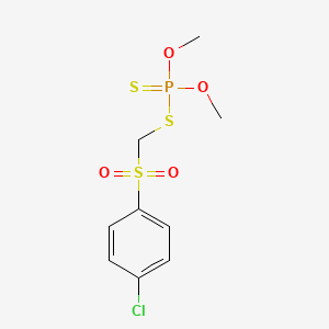 molecular formula C9H12ClO4PS3 B6595986 CARBOPHENOTHION METHYL SULFONE CAS No. 62059-34-1