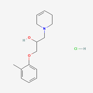 molecular formula C15H22ClNO2 B6596035 Tolpronine hydrochloride CAS No. 6775-25-3