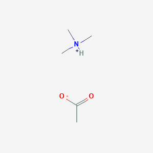 molecular formula C5H13NO2 B6596051 Trimethylammonium acetate CAS No. 6850-27-7