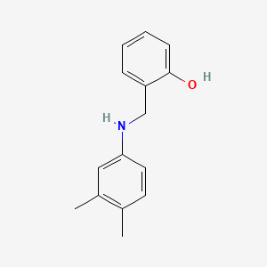 2-{[(3,4-Dimethylphenyl)amino]methyl}phenol