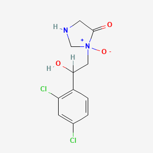 3-(2-(2,4-Dichlorophenyl)-2-hydroxyethyl)-3,4-imidazolidinedione