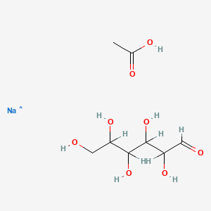 molecular formula C8H16NaO8 B6596132 Croscarmellose sodium CAS No. 74811-65-7