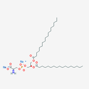 molecular formula C40H76NNa2O10P B6596182 disodium;(2S)-2-amino-3-[[(2R)-2,3-di(heptadecanoyloxy)propoxy]-oxidophosphoryl]oxypropanoate CAS No. 799268-51-2