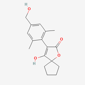 molecular formula C17H20O4 B6596365 Spiromesifen-alcohol-4-hydroxymethyl CAS No. 873423-07-5